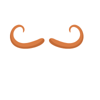 Defined Edge Mustache