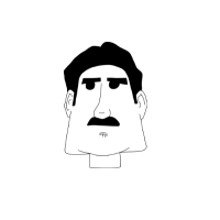 Disconnected Mustache