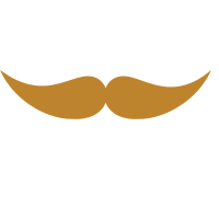 Natural Full Moustache