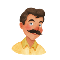 Natural Modern Moustache